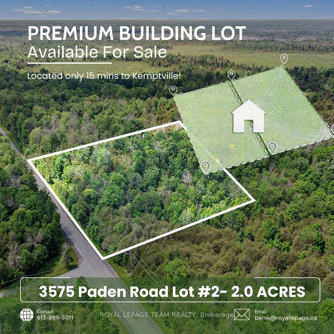 Property Photo: L2-3575 Paden Road ON K0A 2T0