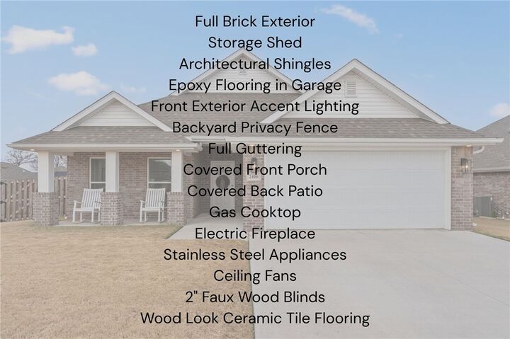 Property Photo:  2406 Graham Lane  AR 72751 