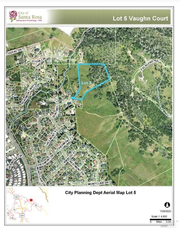 Property Photo:  840 Vaughn Court  CA 95409 