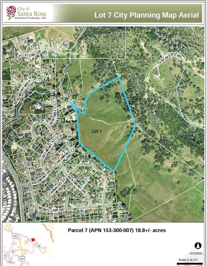 Property Photo: 833 Vaughn Court CA 95409