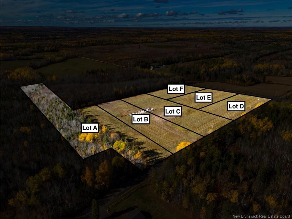 Property Photo:  Lot B Bois Joli  NB E4S 2X3 