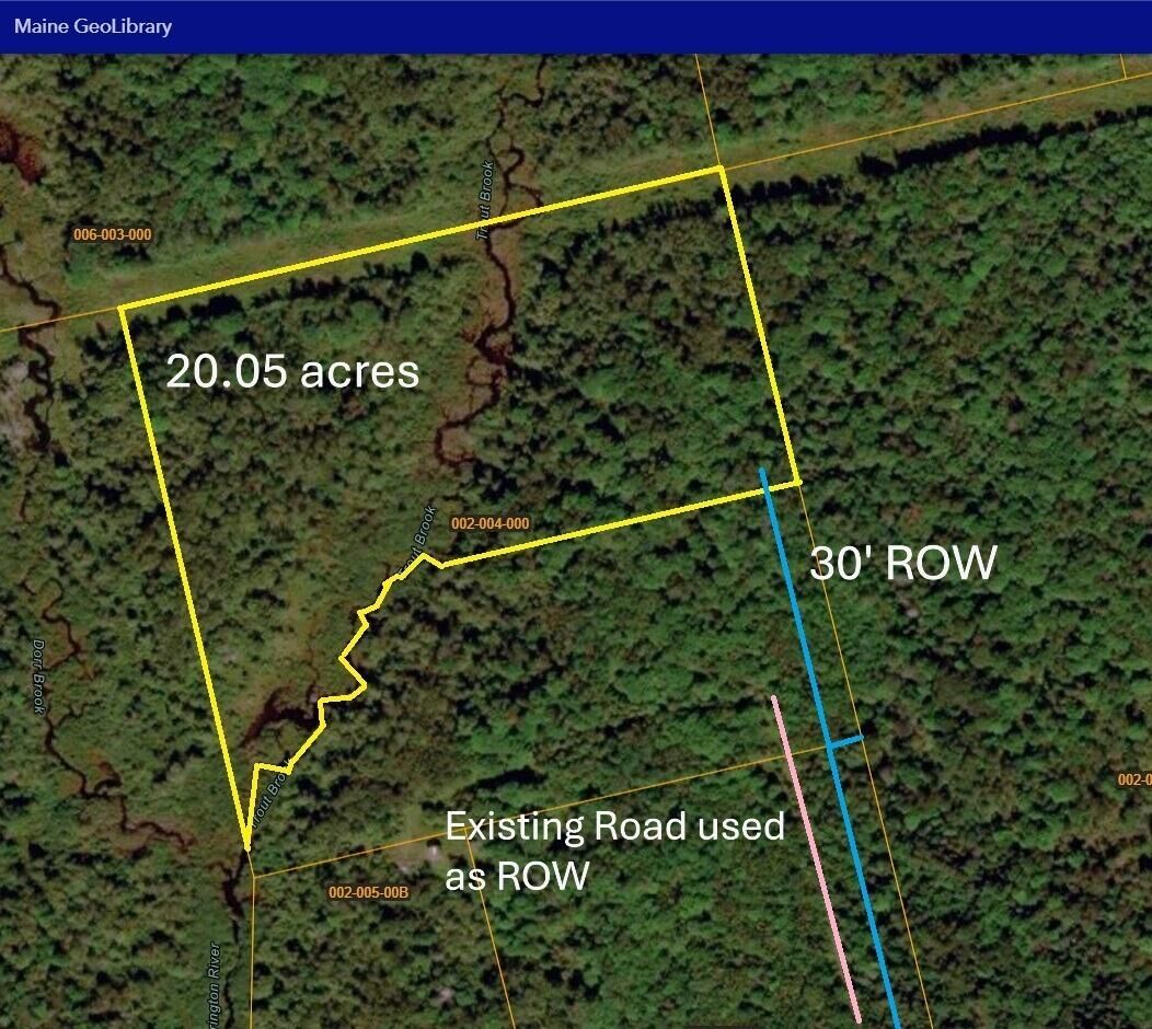 Property Photo:  M2, L4 Off Sacarap Road  ME 04623 