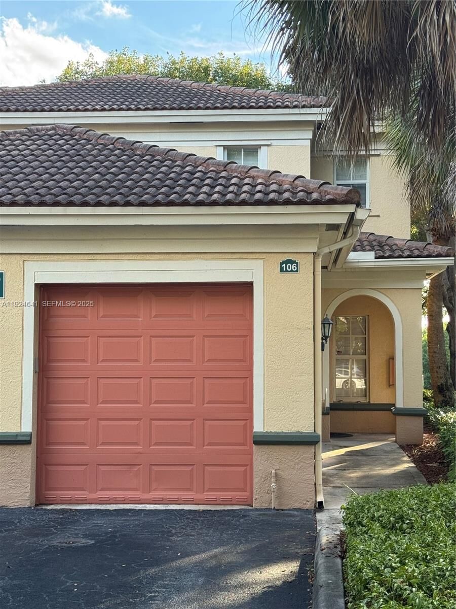 Property Photo: 2442 Centergate Dr 106 FL 33025