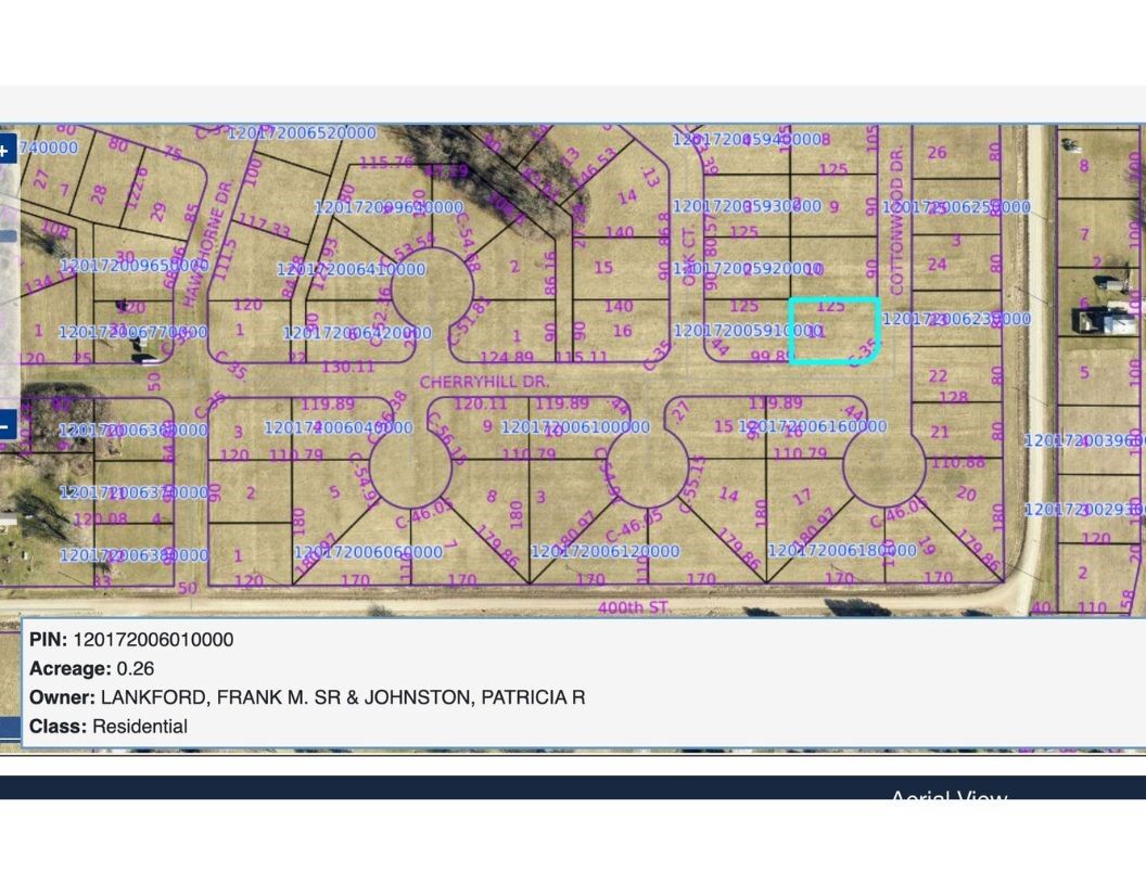 Property Photo: Lot 11 Blk 2 Wind-N-Waves Cotton-Wood Park IA 52571