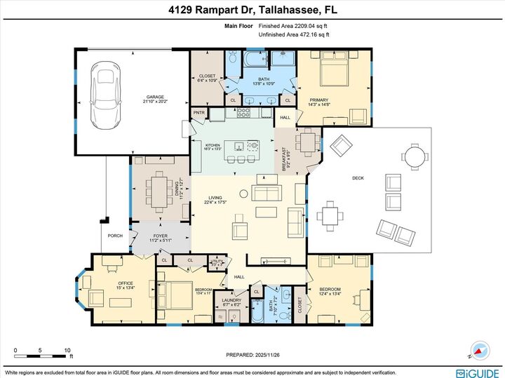 Property Photo: 4129 Rampart Drive FL 32317