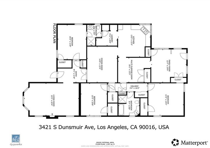 Property Photo:  3421 S Dunsmuir  CA 90016 