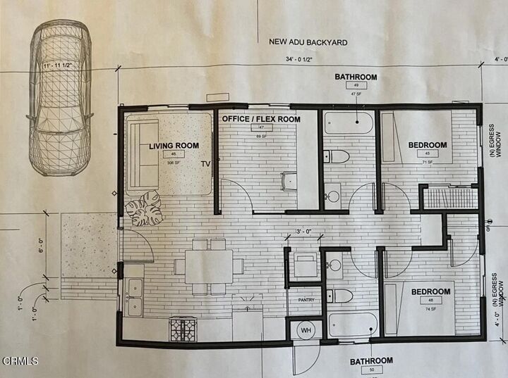 Property Photo: 1227 S G Street 2 CA 93033