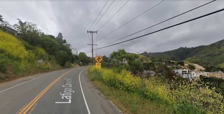 Property Photo: Latigo Cyn Rd &Amp S/O Ocean View CA 90265