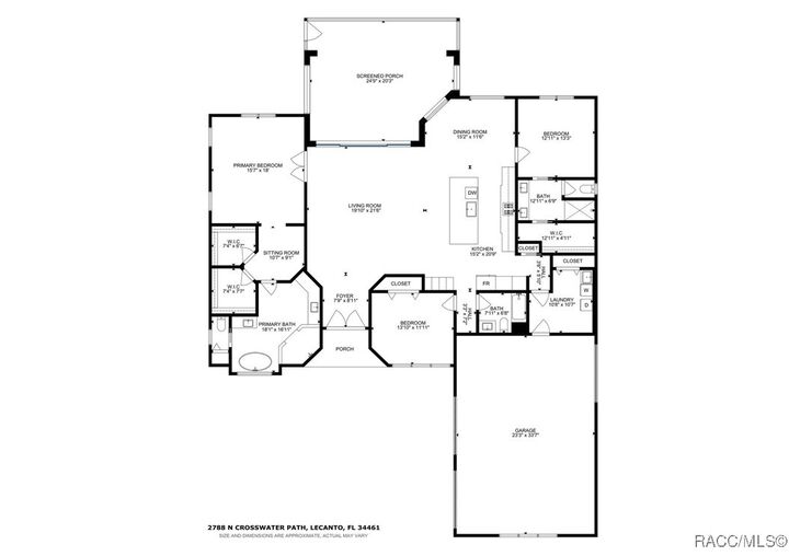 Property Photo:  2788 N Crosswater Path  FL 34461 