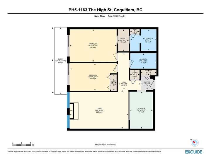 Property Photo: 1163 The High Street Ph5 BC V3B 7W2