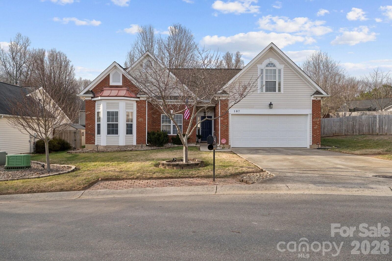 Property Photo:  107 Kristens Court Drive  NC 28115 