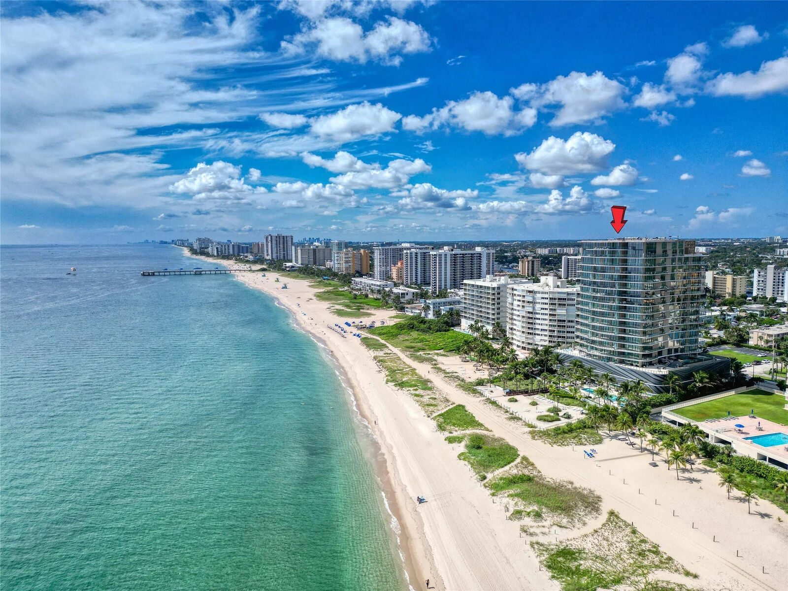 Property Photo:  730 N Ocean Boulevard 1705  FL 33062 