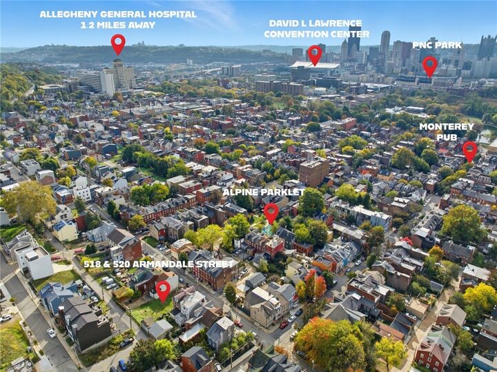 Property Photo:  518-520 Armandale St.  PA 15212 