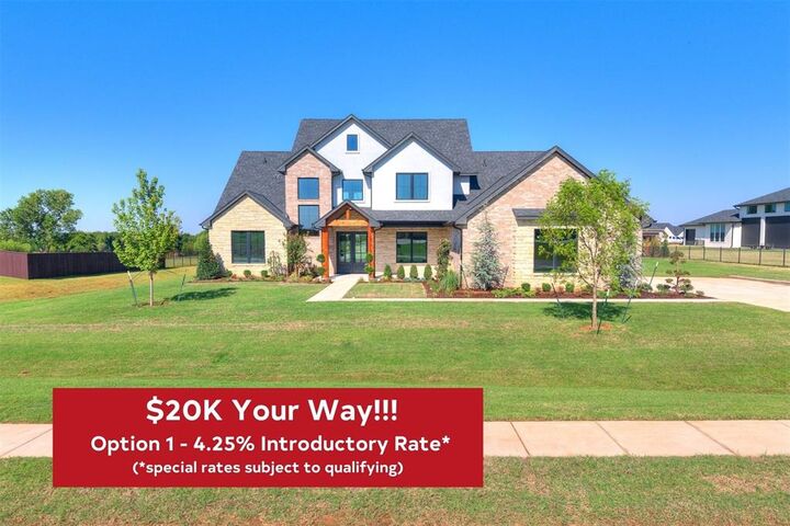 Property Photo:  22645 Forester Lane  OK 73025 