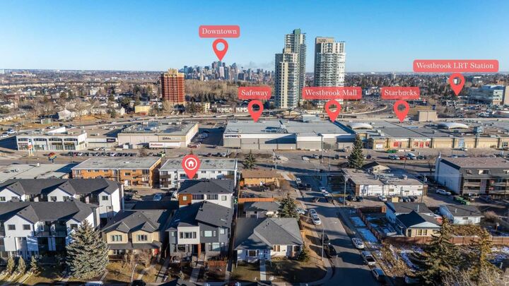 Property Photo:  940 38th Street SW Unit 2  AB T3C 1T3 