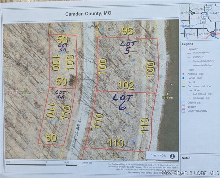 Property Photo:  Mistwood Moorings On Mistwood Bluff Rd - Lots 6 & 6A  MO 65020 