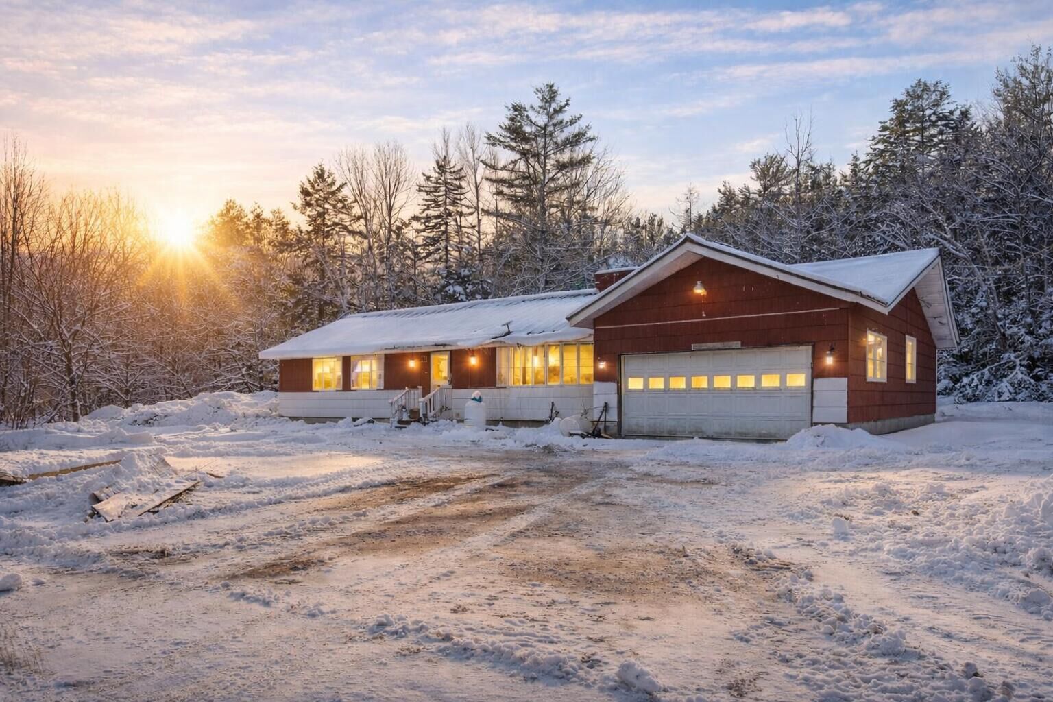 Property Photo:  186 Muskrat Farm Road  ME 04981 