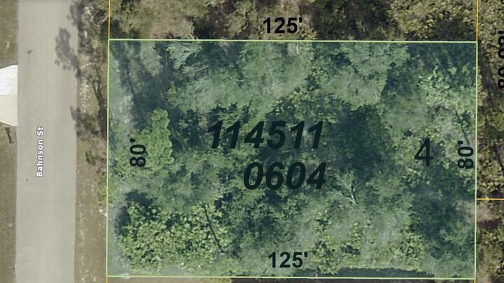 Property Photo: Bahnson Street FL 34288