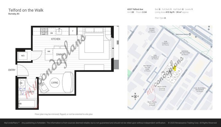 Property Photo: 6537 Telford Avenue 2303 BC V5C 0M1