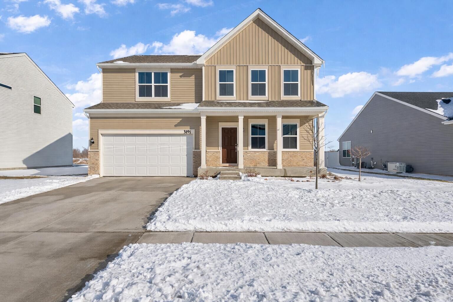 Property Photo: 3191 Brower Street IN 46368