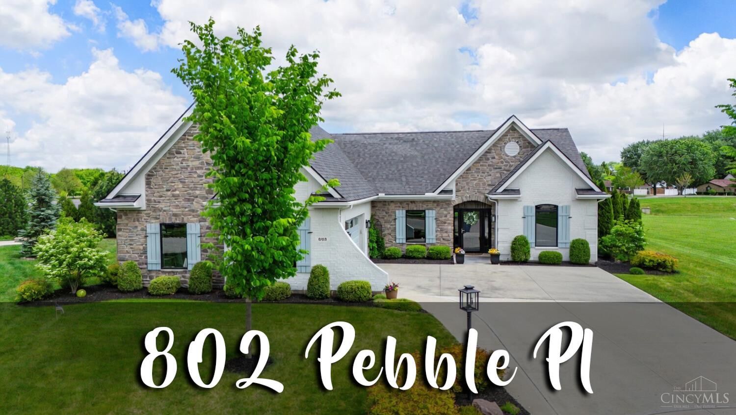 Property Photo:  802 Pebble Place  OH 45371 