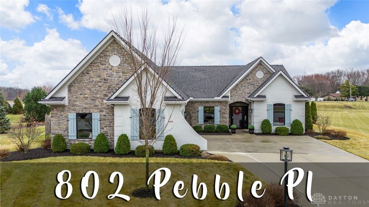 Property Photo:  802 Pebble Place  OH 45371 