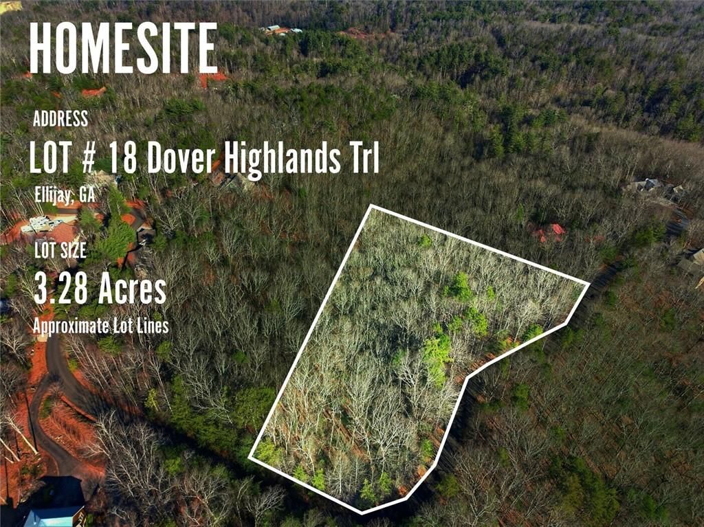Property Photo: Lot 18 Dover Highlands Trail GA 30540