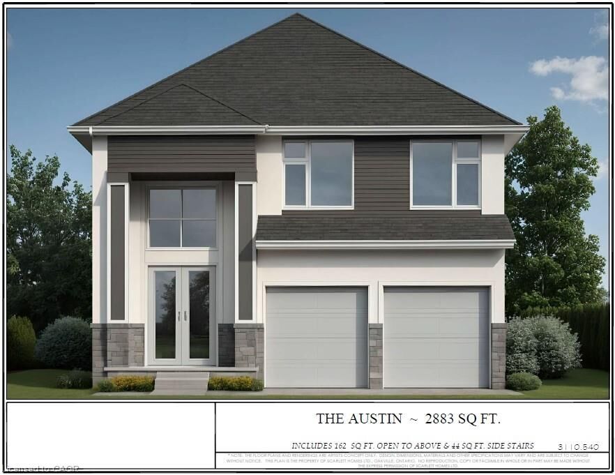Property Photo: 72 Alexsia Street ON L9B 1J6