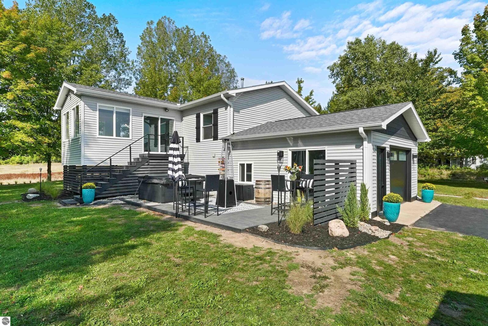 Property Photo:  3836 Old Mission Road  MI 49686 