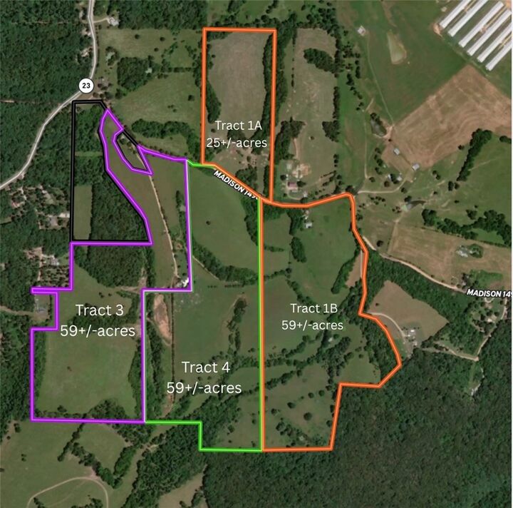 Property Photo:  Tract 3 Madison 1490 Street  AR 72740 