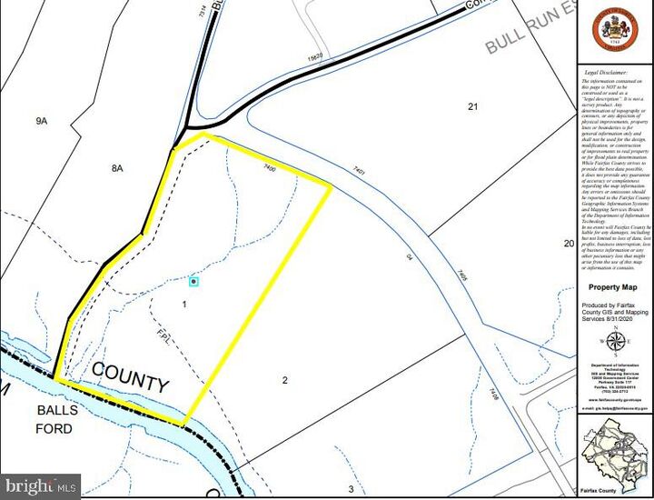 Property Photo:  7400 Bull Run Drive  VA 20121 