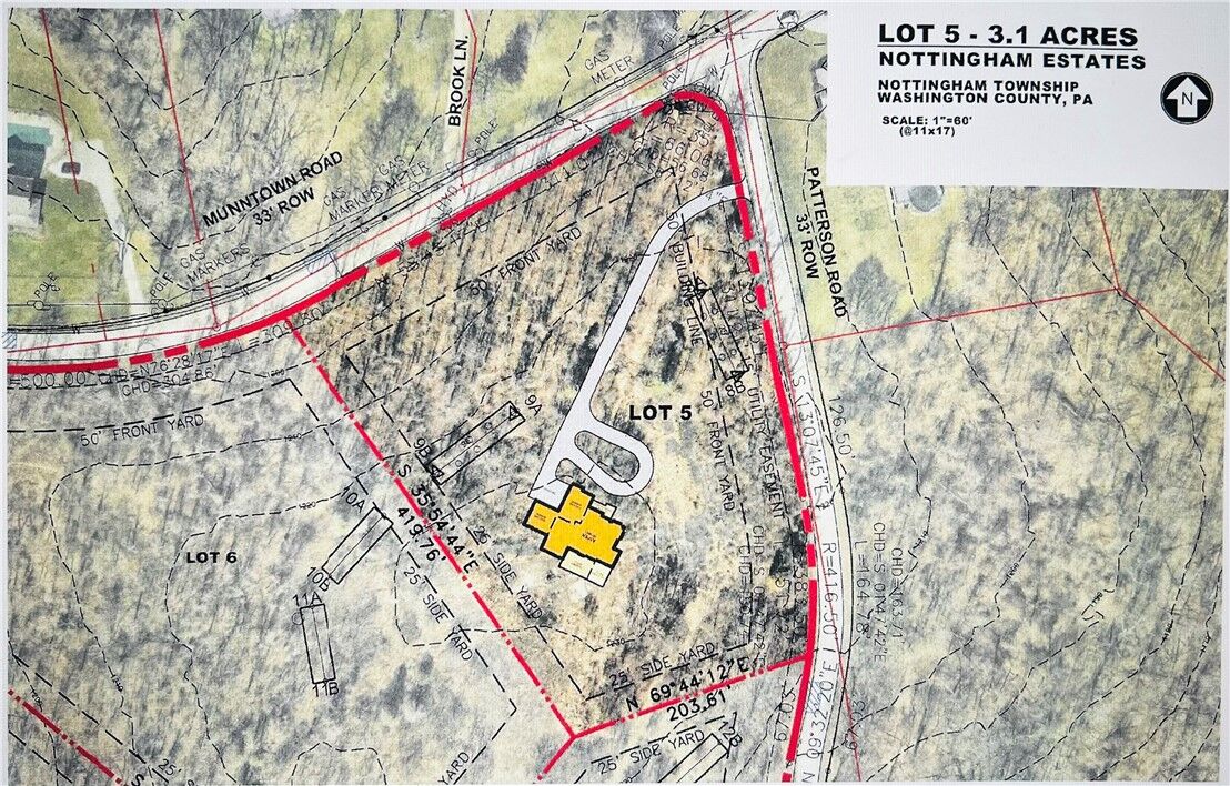 Property Photo:  Lot 5 Patterson Rd.  PA 15330 