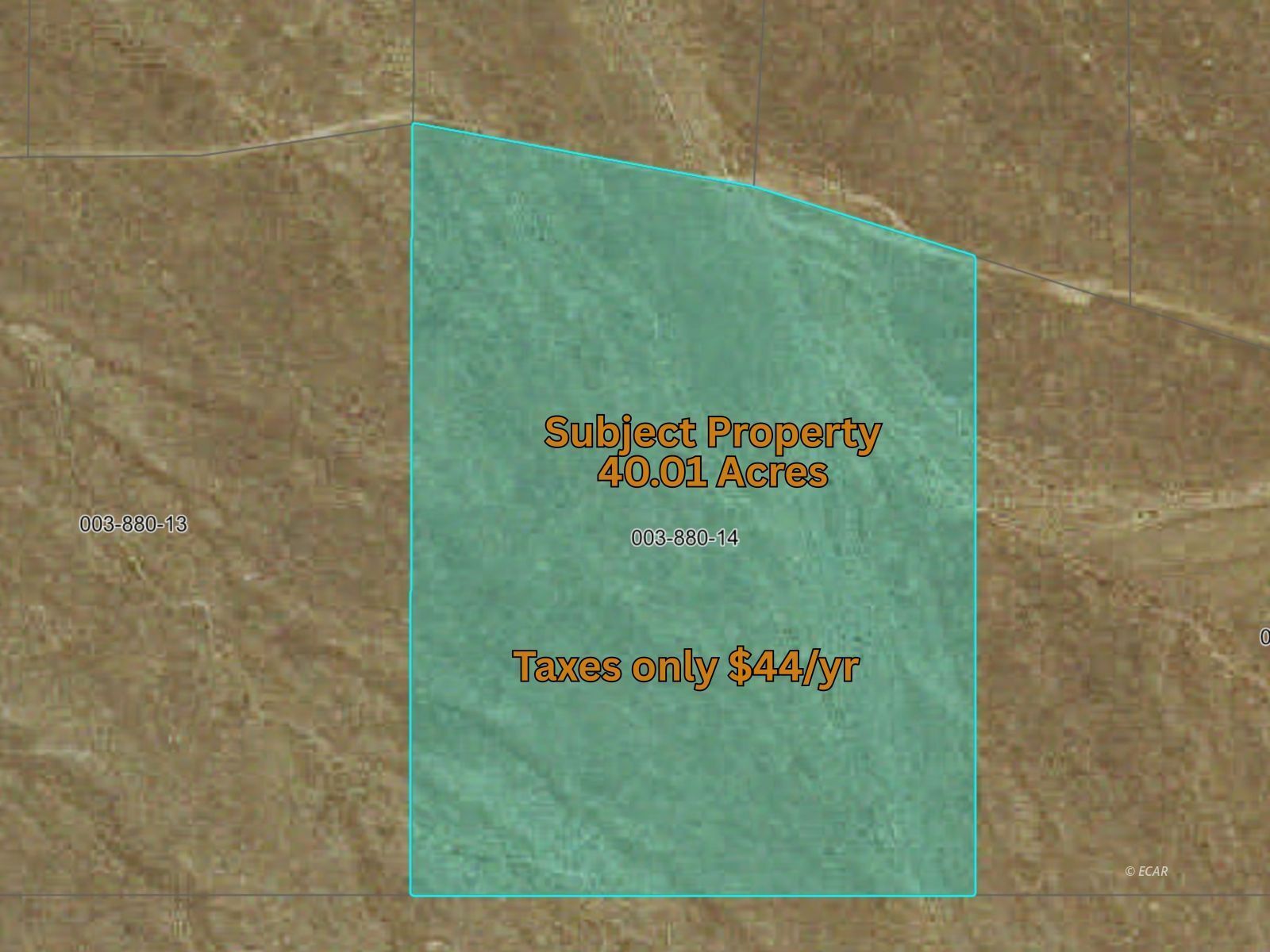 Property Photo:  003-880-14 T20 R30 S33  NV 89419 