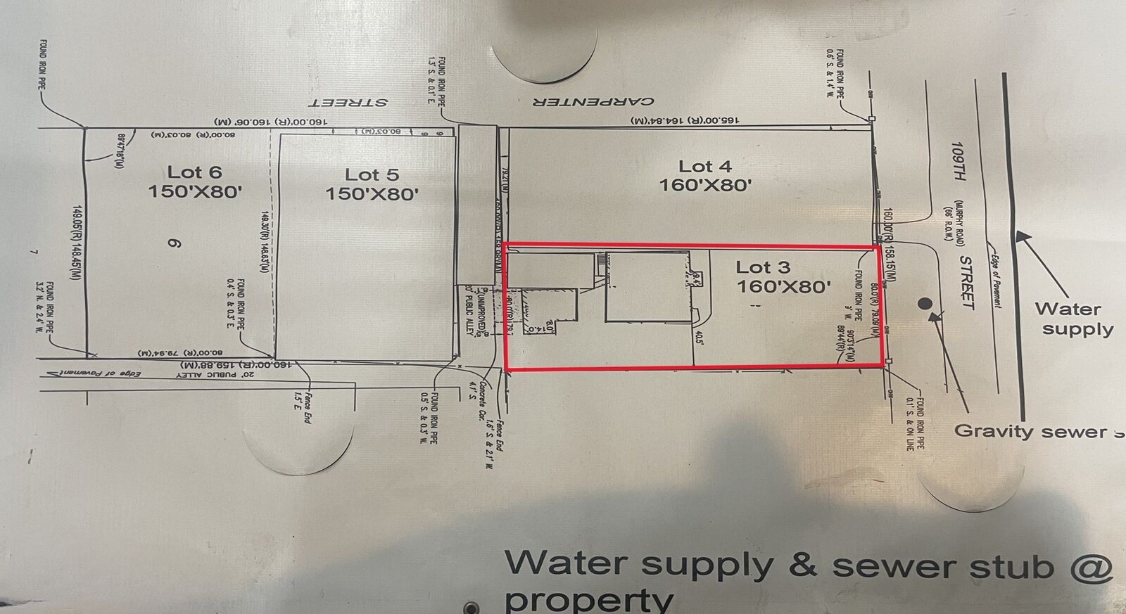 Property Photo:  Lot 3 19W720 109th Street  IL 60439 