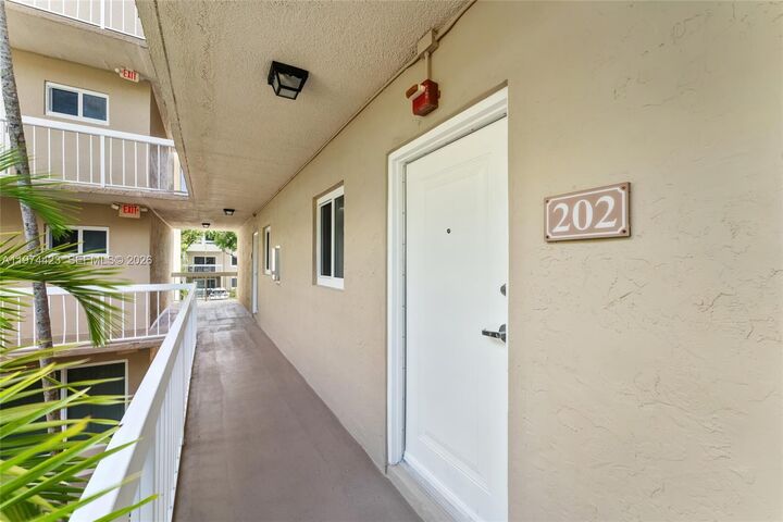 Property Photo: 7700 Camino Real D202 FL 33143