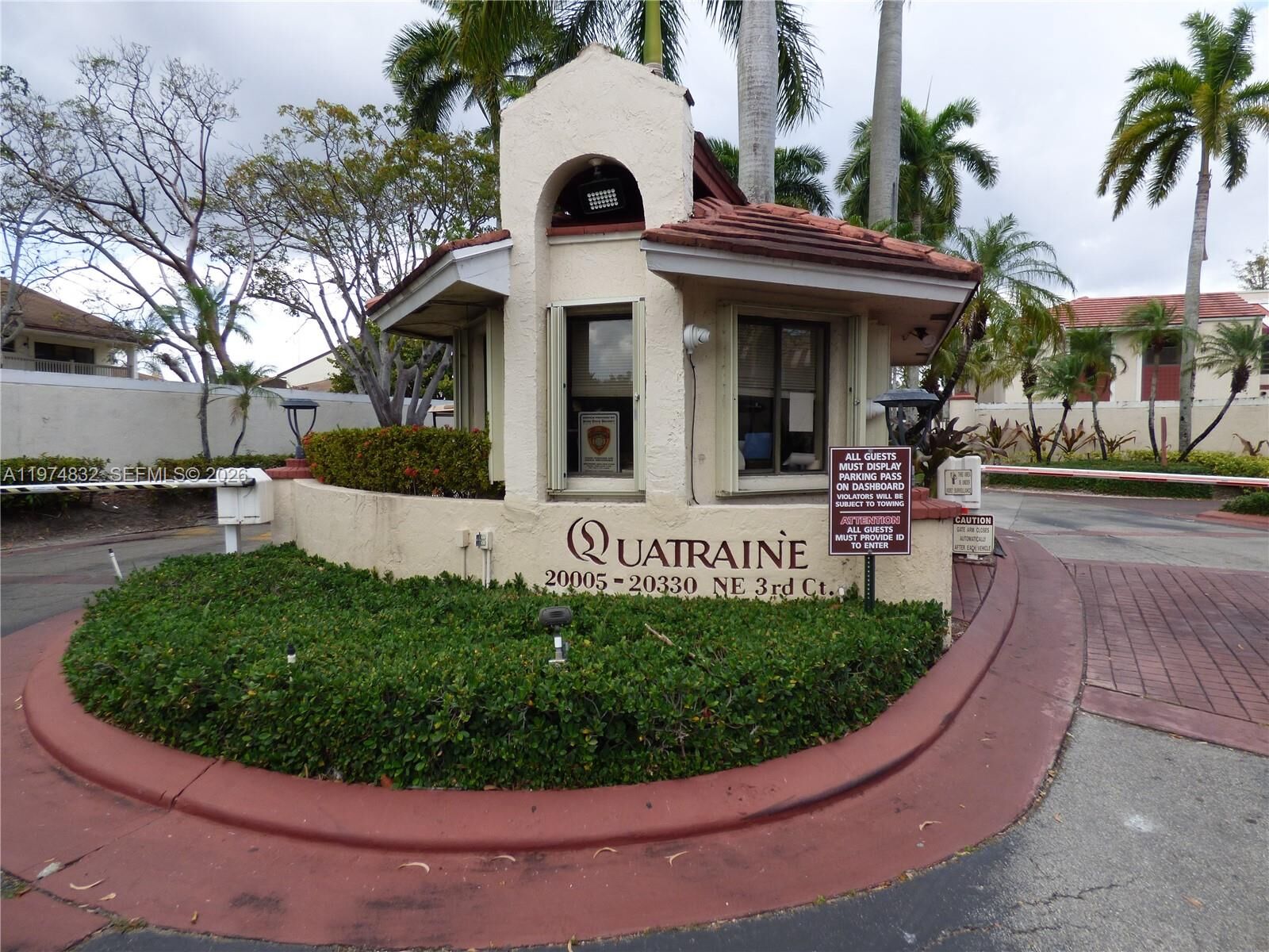 Property Photo:  20140 NE 3rd Ct 1  FL 33179 