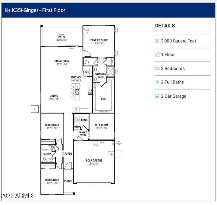 Property Photo:  1962 E Gordal Drive  AZ 85140 