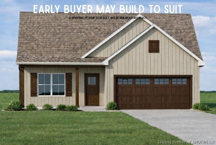 Property Photo:  1492 Solar Street Lot 9  IN 47170 