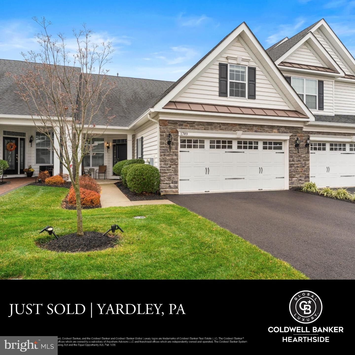 Property Photo:  1747 Locust Drive  PA 19067 