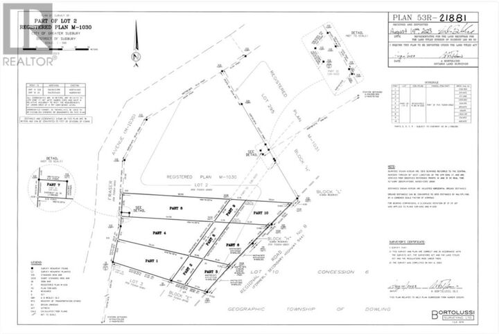 Property Photo:  57 Fraser Ave - Lot 1  ON P0M 2R0 