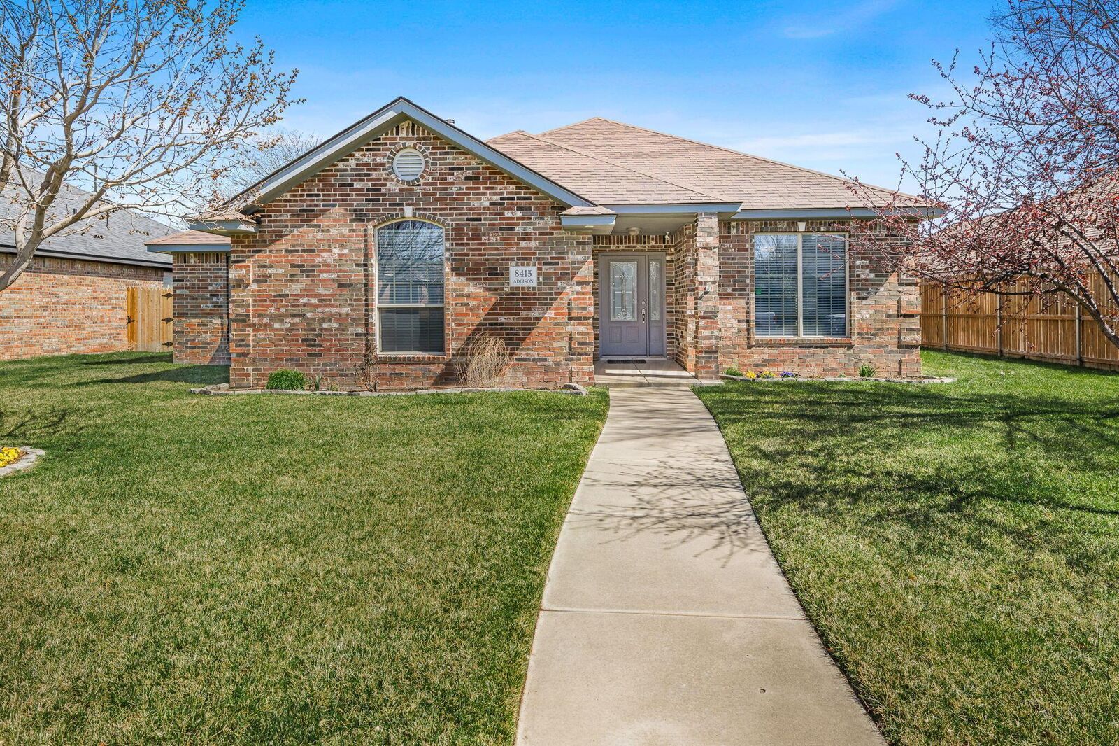 Property Photo: 8415 Addison Drive TX 79119