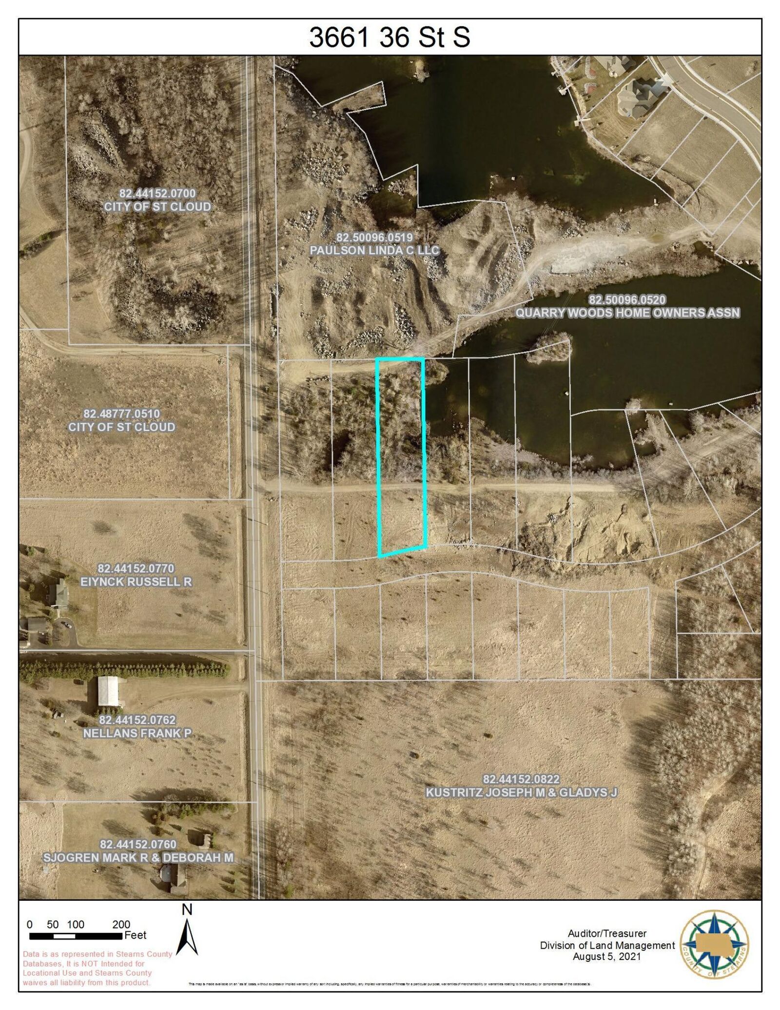 Property Photo: 3661 36th St S MN 56301