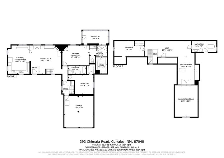 Property Photo:  393 Chimaja Road  NM 87048 