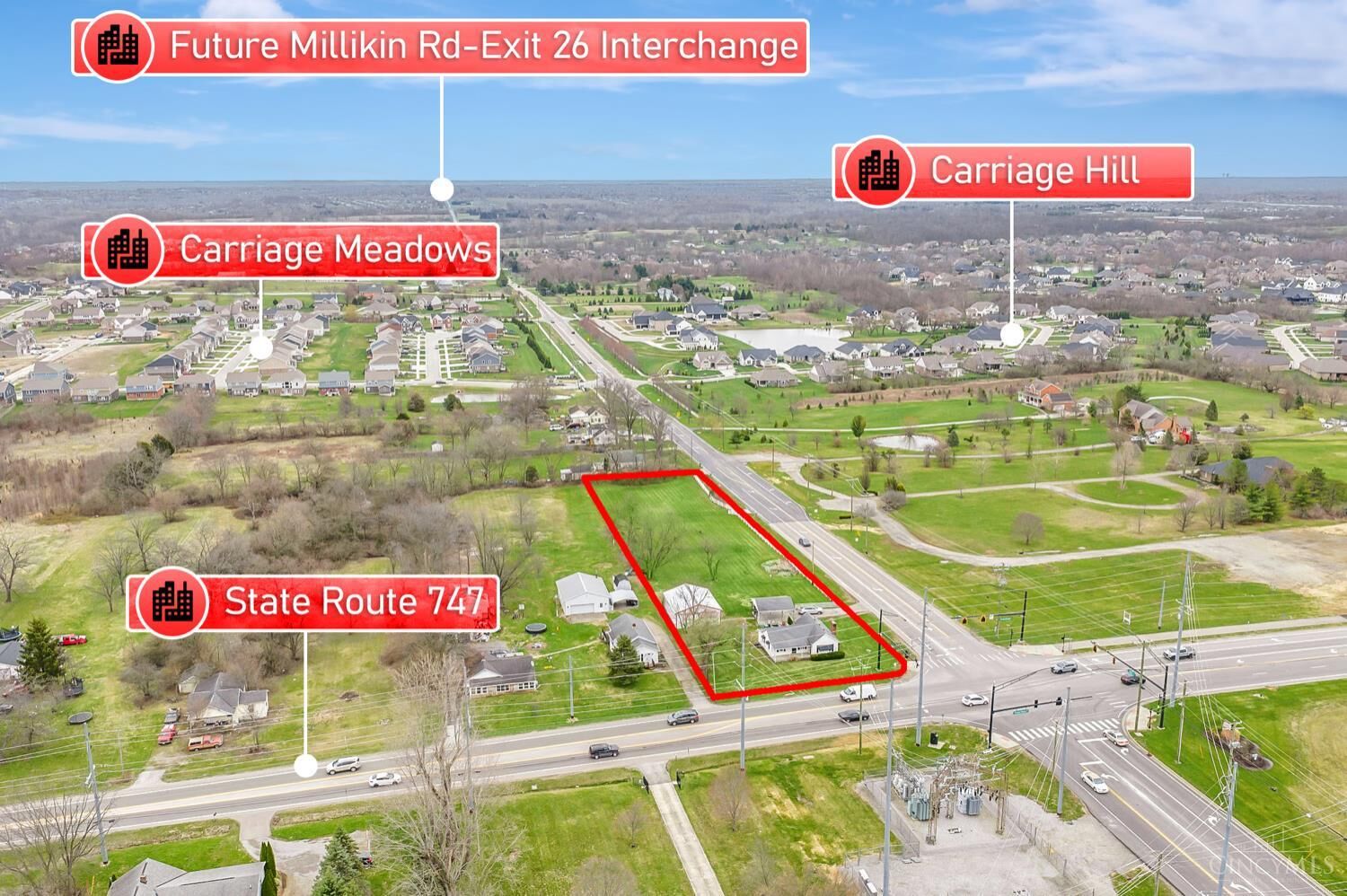 Property Photo:  4996 Millikin Road  OH 45011 