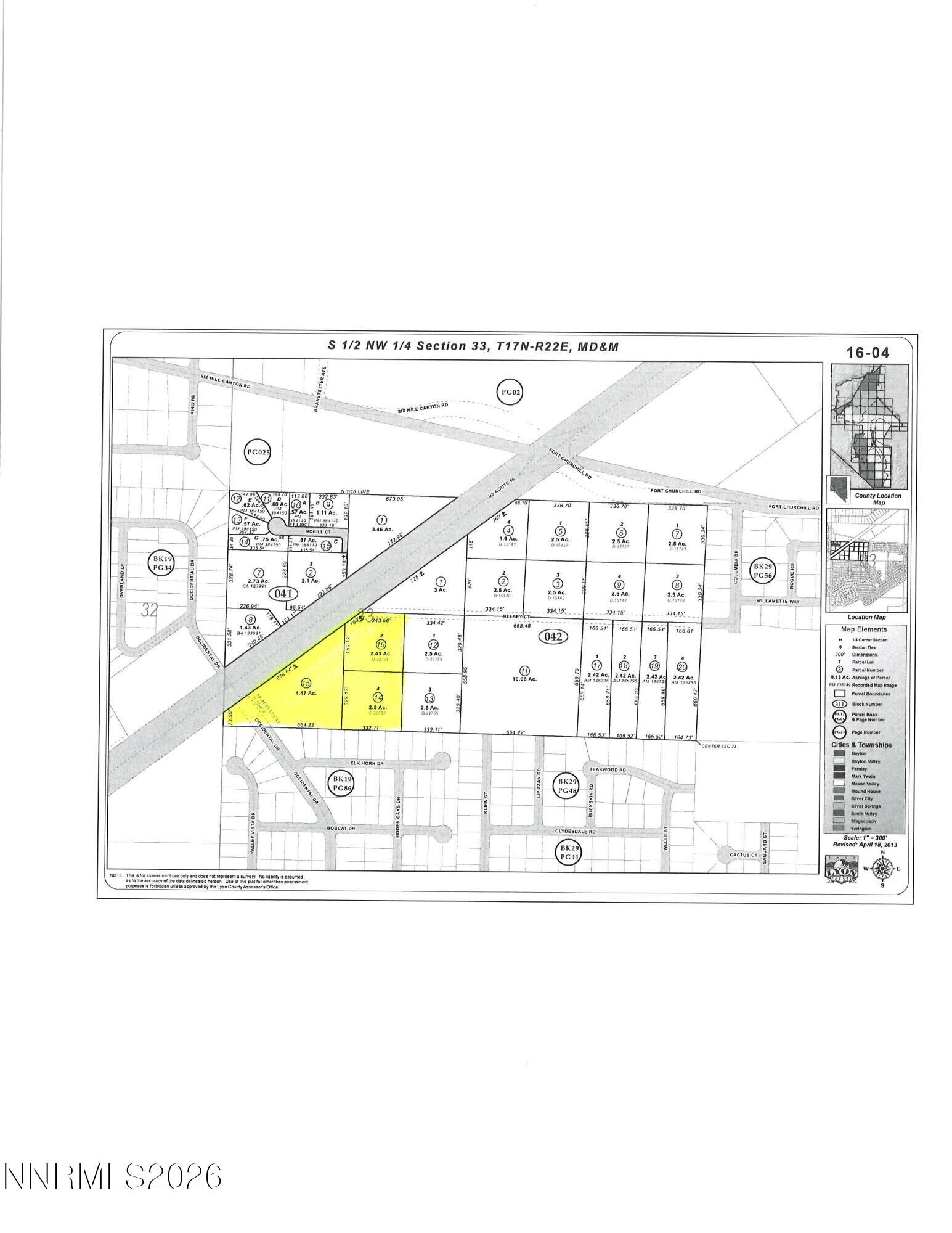 Property Photo:  0000 Old US Hwy 50  NV 89403 