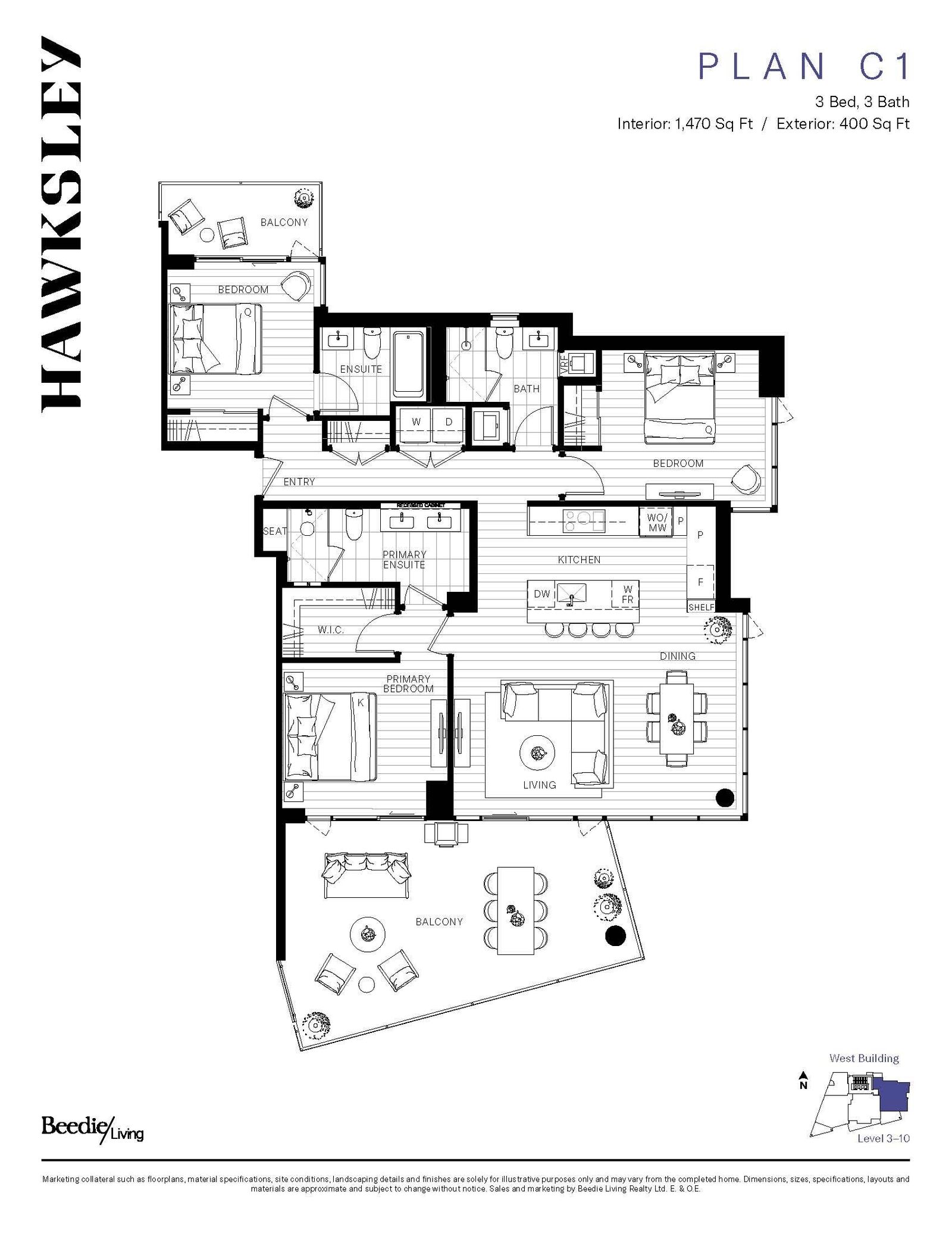 Property Photo: 3963 Uplands Way 701 BC V7S 0B6