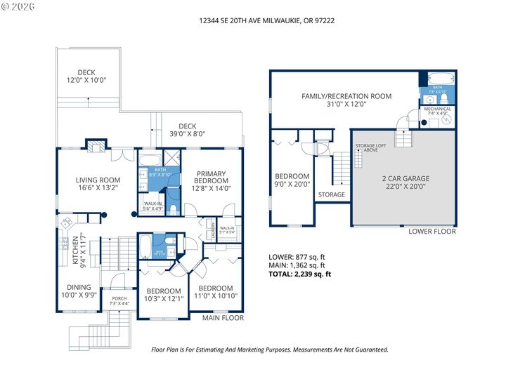 Property Photo:  12344 SE 20th Ave  OR 97222 