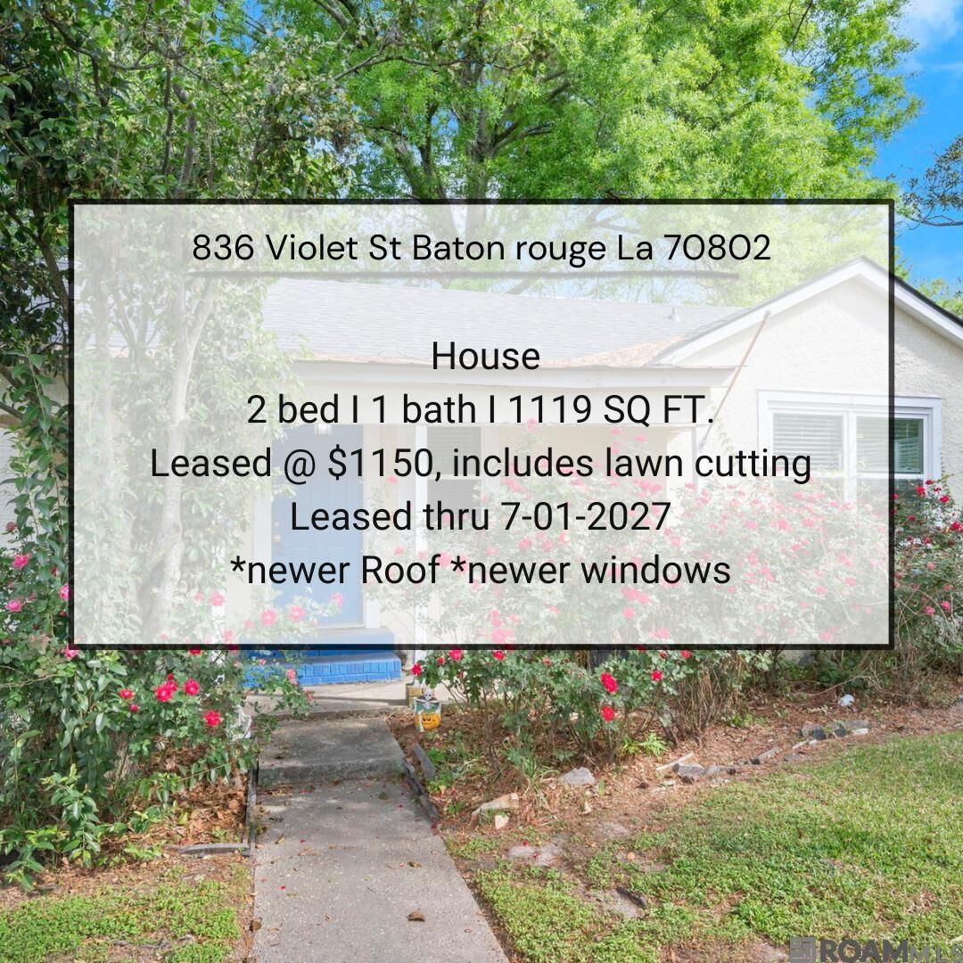 Property Photo:  836 Violet St  LA 70802 