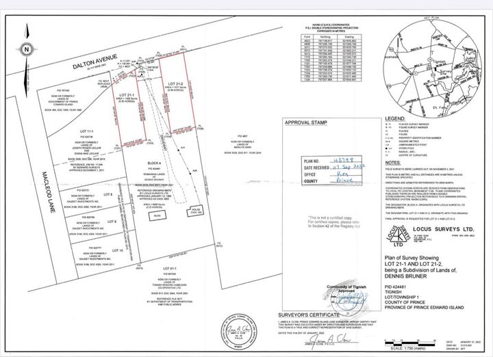 Property Photo: Lot 21-2 Dalton Avenue PE C0B 2B0
