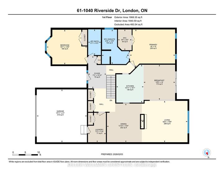 Property Photo: 1040 Riverside Drive 61 ON N6H 5N4